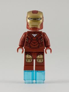 LEGO Minifigure-Iron Man with Triangle on Chest-Super Heroes / Avengers-SH015-Creative Brick Builders